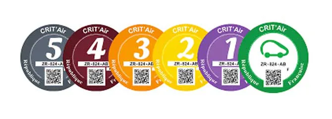 Millieusticker-Frankrijk-crit_air